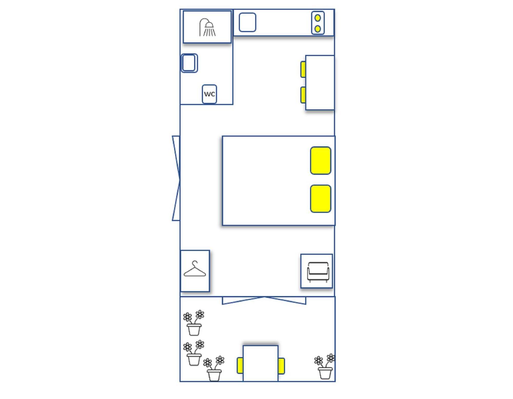 Apartments Garden House Подгора Стая снимка