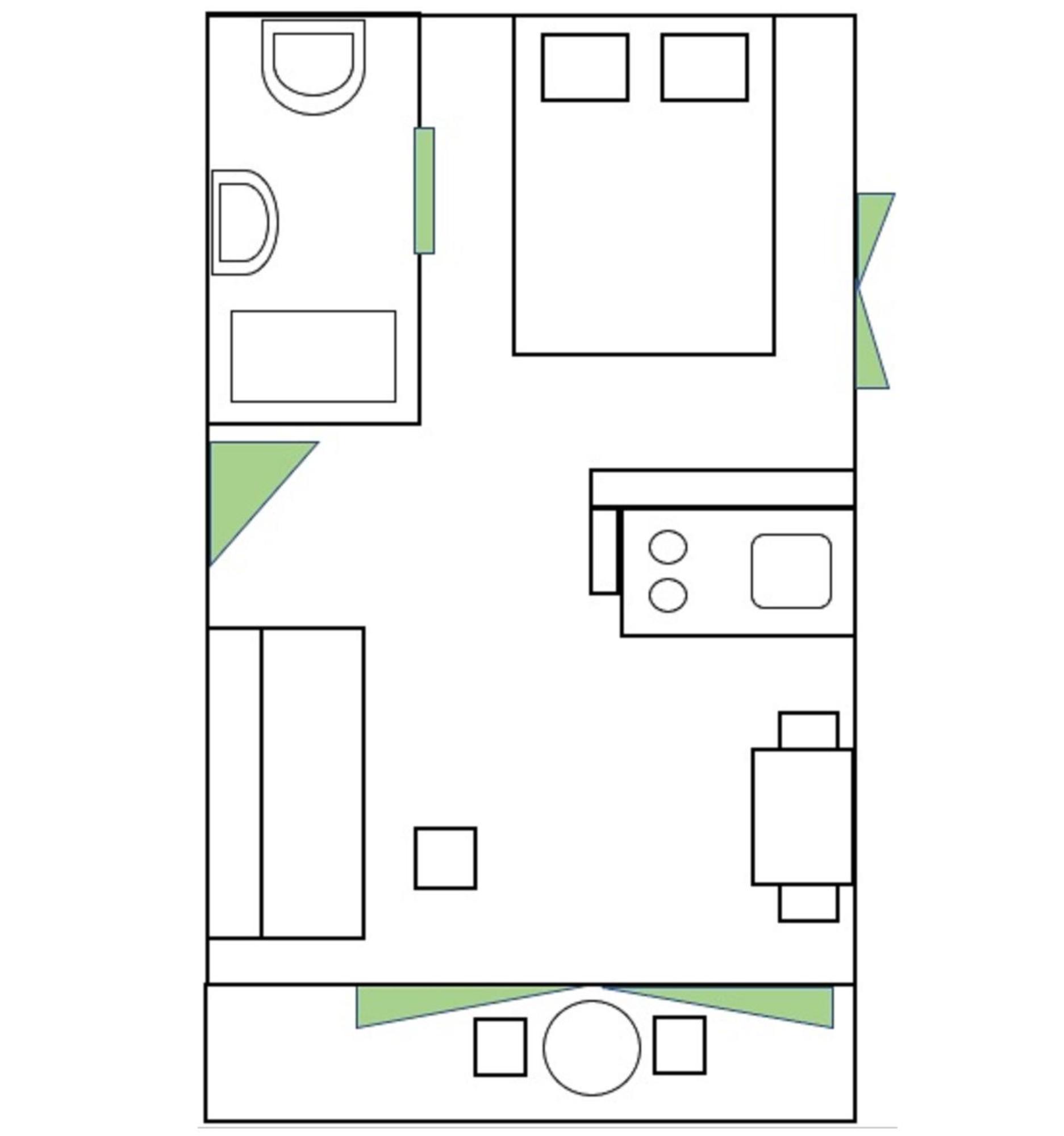 Apartments Garden House Подгора Стая снимка